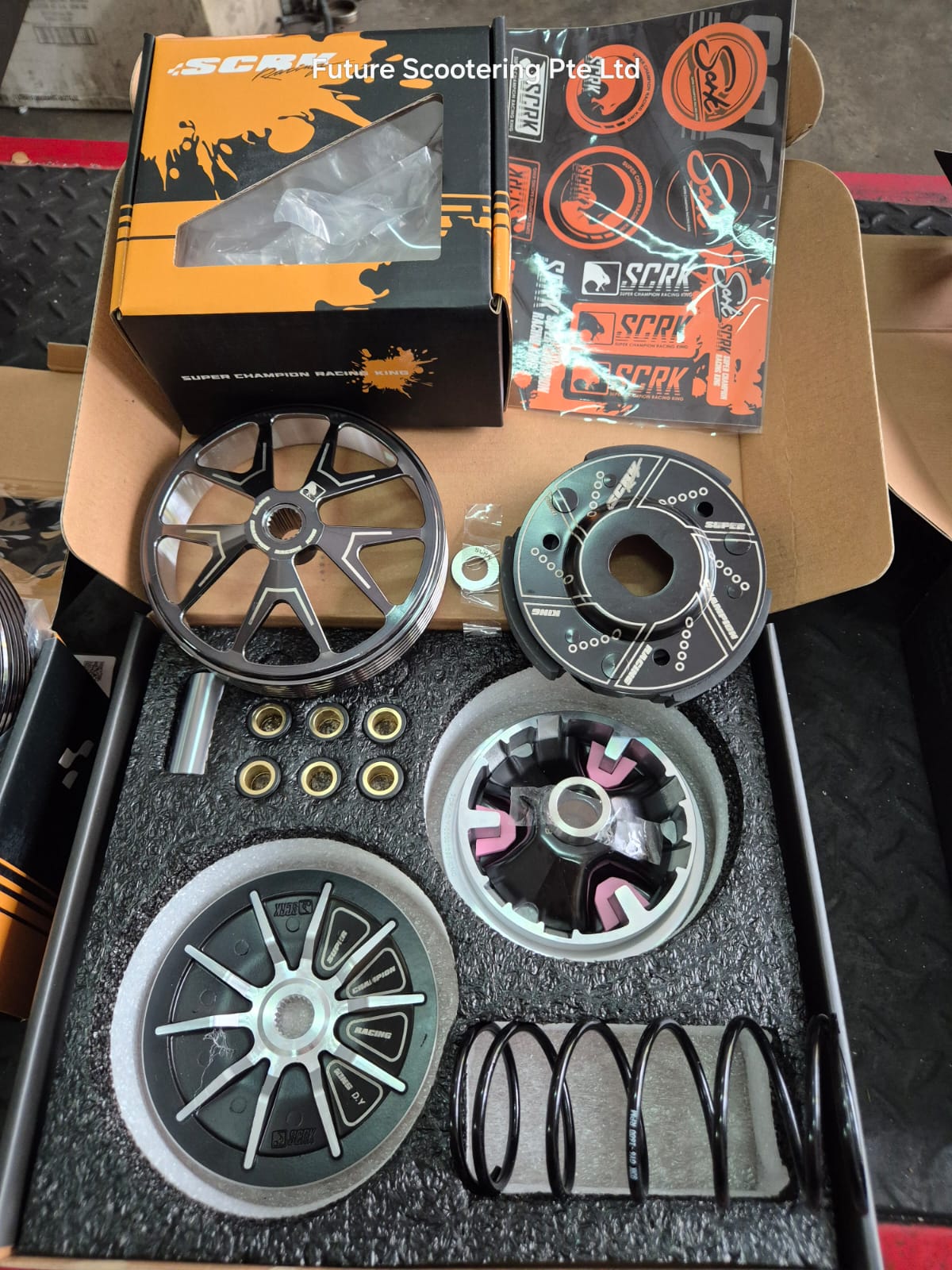 SYM DRG / Husky SCRK CVT set