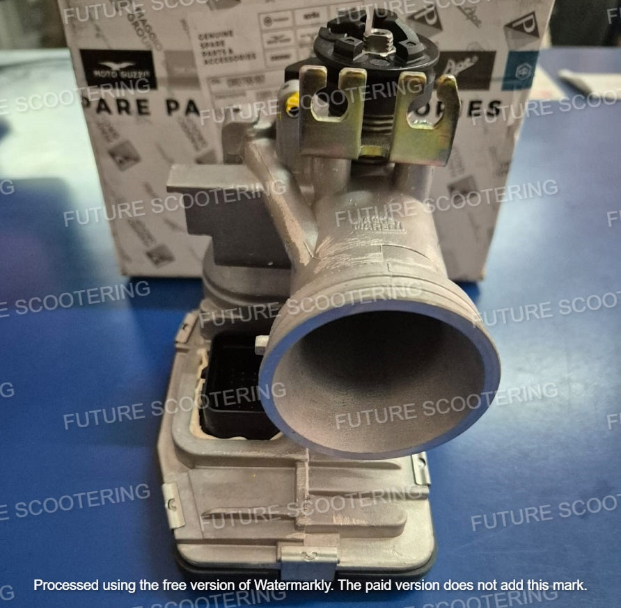 Vespa GTV 300 Throttle Body with ECU (Genuine Vespa Spare Part CM2755107)
