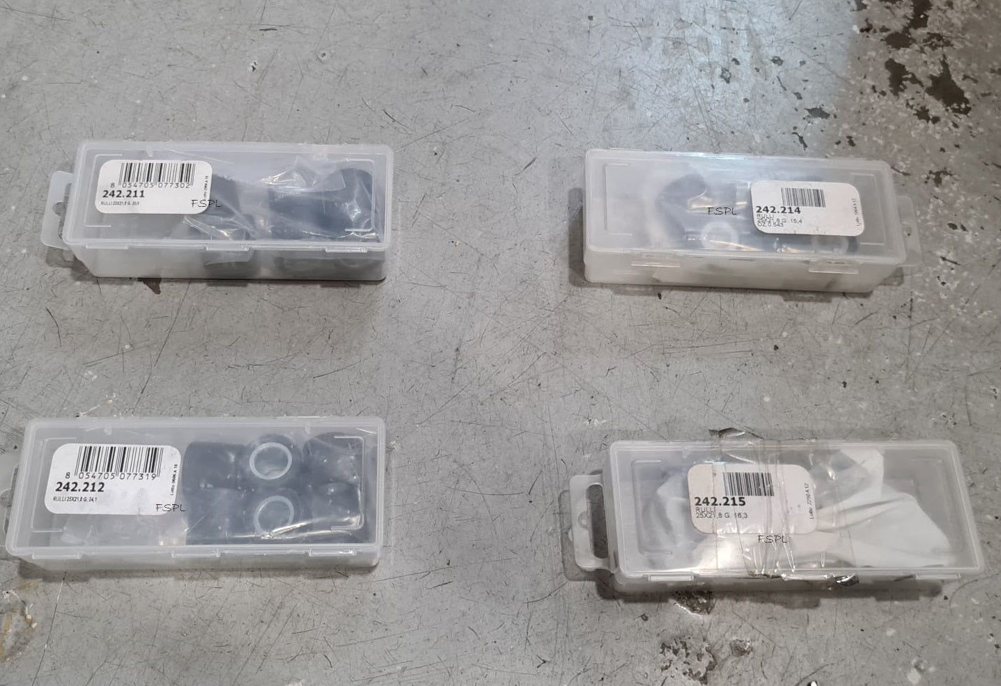 SYM 250/300 Polini Rollers Set (Size 25x21.8) For Polini Hi-speed Control