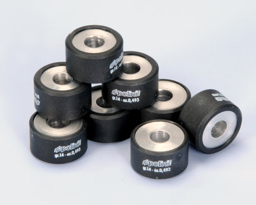 Yamaha TMax 530/560 / AD3 400 Polini Rollers Set (Size 25x15) For Polini Hi-speed Control