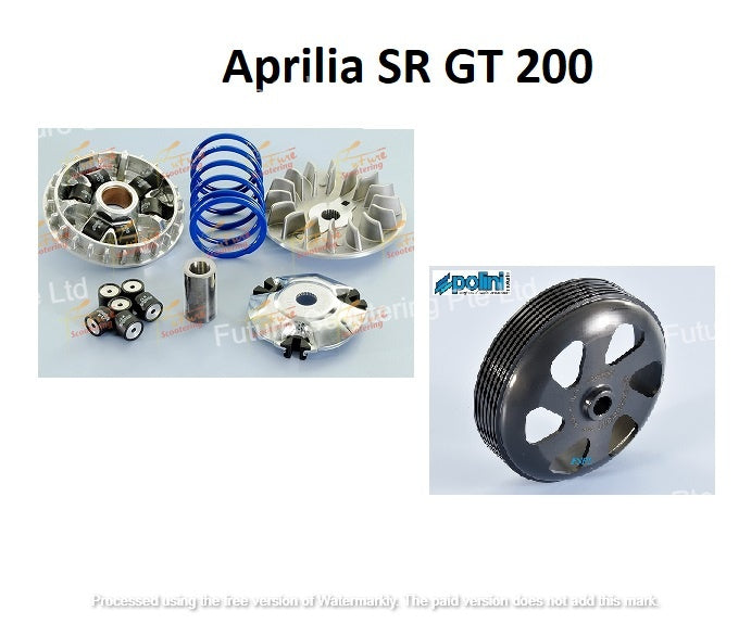 Aprilia SR GT 200 Polini Hi-speed control