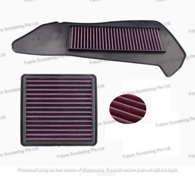 Yamaha Xmax 300 Air Filter Rewashable (2pc-set)